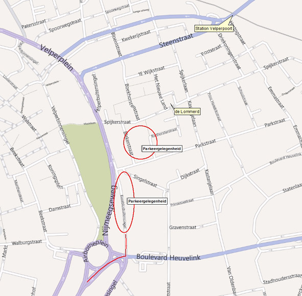 Route naar 